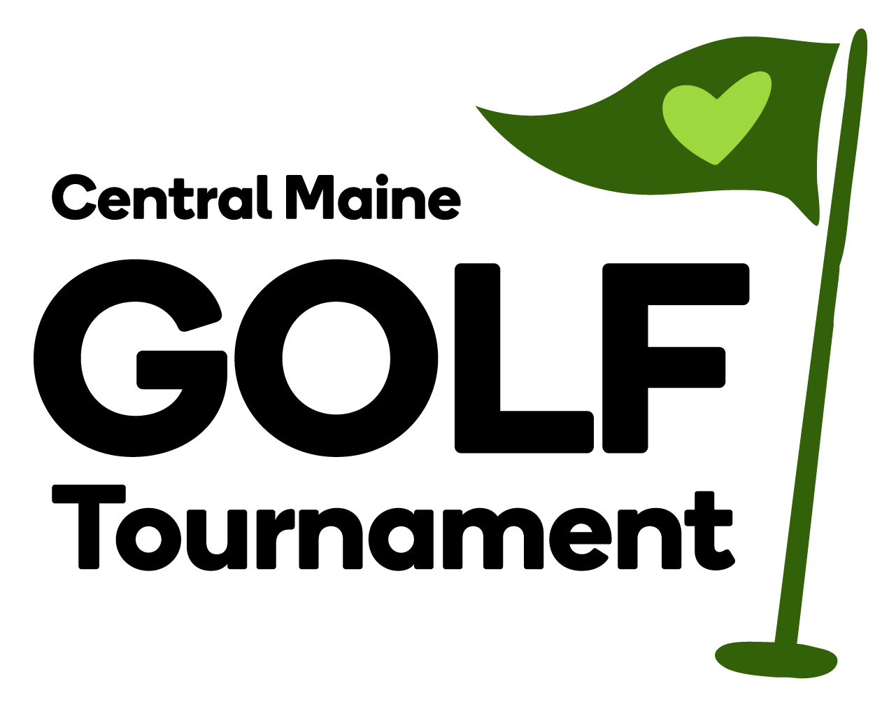 A green flag with a heart symbol, representing love or support for environmental causes.