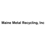 Text logo for Maine Metal Recycling, Inc. in bold black letters on a white background.