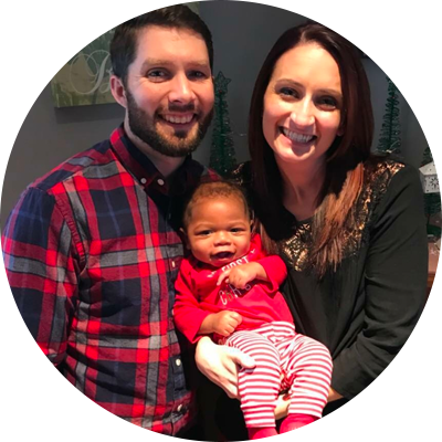 The Paton Family of three